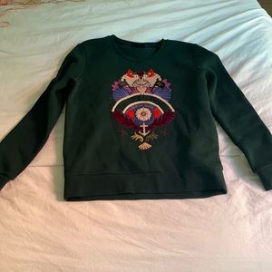 Scotch and side sweater